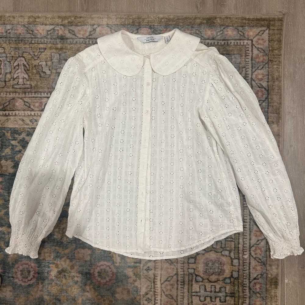 SOLD - & Other Stories Eyelet Women's Top